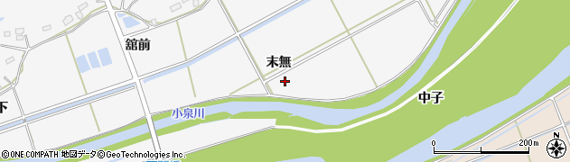 福島県相馬市和田（末無）周辺の地図