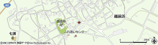 新潟県新潟市西蒲区越前浜5038周辺の地図