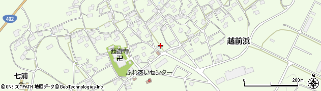 新潟県新潟市西蒲区越前浜5341周辺の地図