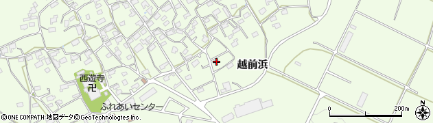 新潟県新潟市西蒲区越前浜5435周辺の地図