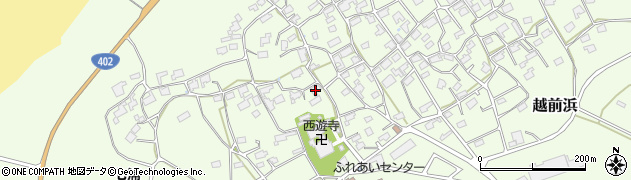 新潟県新潟市西蒲区越前浜5021周辺の地図