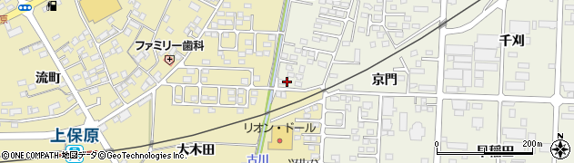 福島県伊達市保原町油谷地19周辺の地図