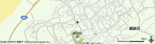 新潟県新潟市西蒲区越前浜5019周辺の地図