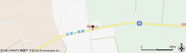 新潟県佐渡市琴浦50周辺の地図