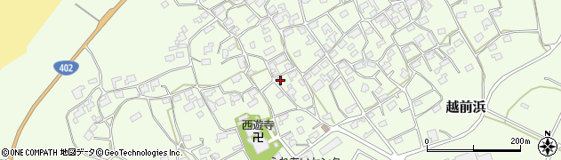 新潟県新潟市西蒲区越前浜5349周辺の地図
