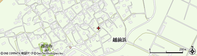 新潟県新潟市西蒲区越前浜5433周辺の地図