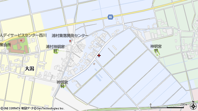 〒959-0417 新潟県新潟市西蒲区大関の地図