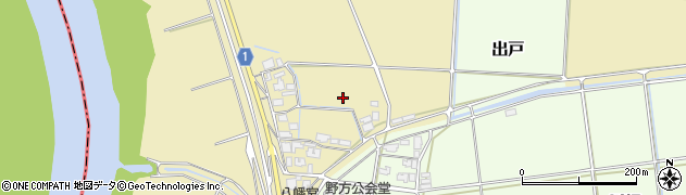 新潟県新潟市秋葉区三津屋周辺の地図