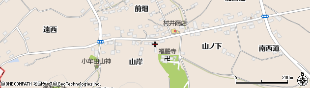 福島県伊達市箱崎山岸9周辺の地図