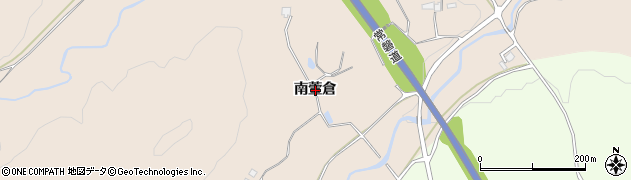 福島県相馬市初野（南萱倉）周辺の地図