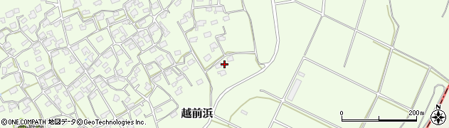 新潟県新潟市西蒲区越前浜5927周辺の地図
