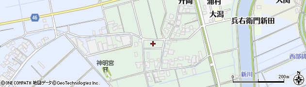 升岡農村公園周辺の地図