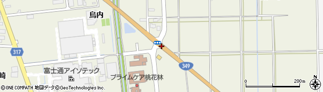 村岡入口周辺の地図