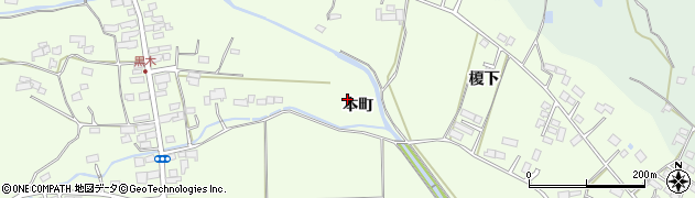福島県相馬市黒木（本町）周辺の地図
