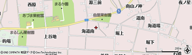 福島県福島市飯坂町平野堀上34周辺の地図