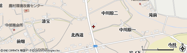 福島県伊達市箱崎中川原二周辺の地図