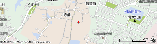 福島県相馬市北小泉寺前260周辺の地図