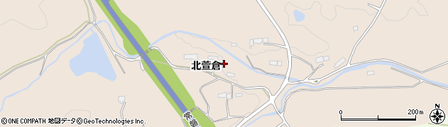 福島県相馬市初野（北萱倉）周辺の地図
