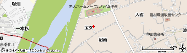福島県伊達市箱崎宝玄20周辺の地図