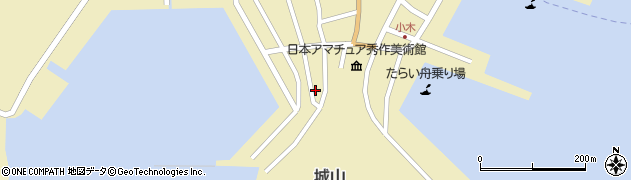 新潟県佐渡市小木町171周辺の地図