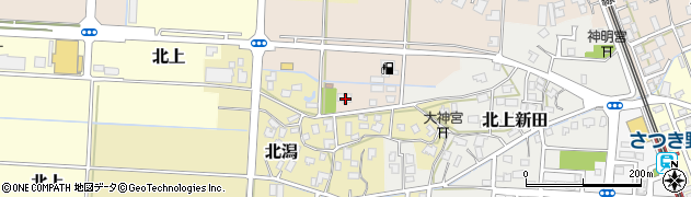 新潟県新潟市秋葉区川口122周辺の地図