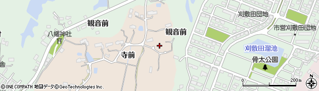 福島県相馬市北小泉寺前104周辺の地図