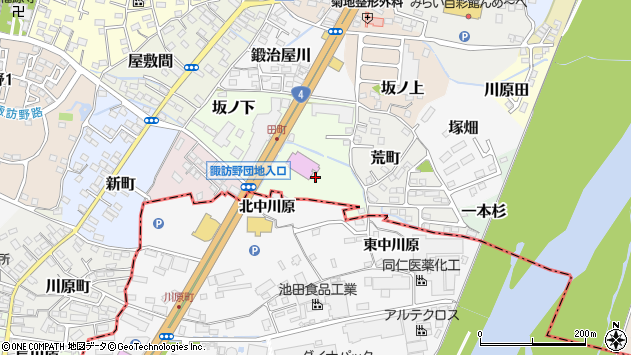 〒960-0424 福島県伊達市姥ケ懐の地図
