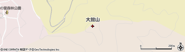 大館山周辺の地図