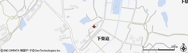 福島県相馬市和田（下柴迫）周辺の地図