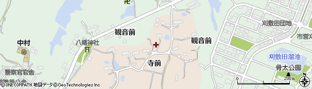 福島県相馬市北小泉（寺前）周辺の地図