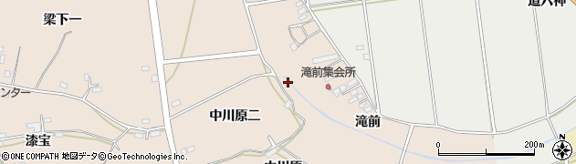 福島県伊達市箱崎（滝前）周辺の地図