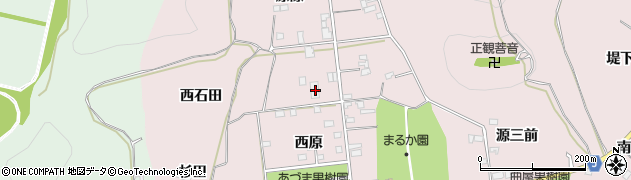 福島県福島市飯坂町平野西原65周辺の地図
