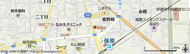 東京靴流通センター　保原店周辺の地図