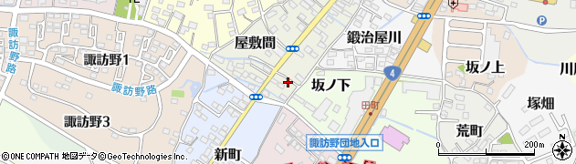 福島県伊達市田町59周辺の地図