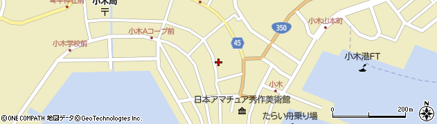 新潟県佐渡市小木町355周辺の地図