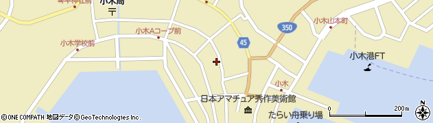 新潟県佐渡市小木町369周辺の地図