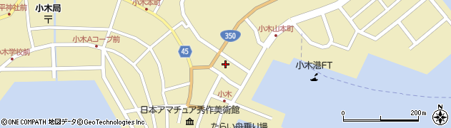 新潟県佐渡市小木町58周辺の地図