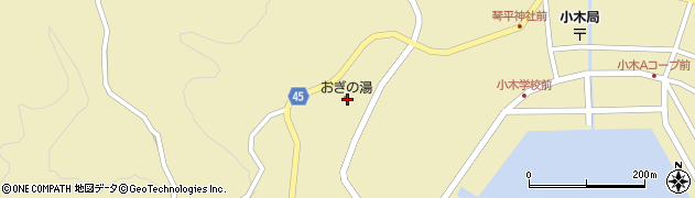新潟県佐渡市小木町1494周辺の地図