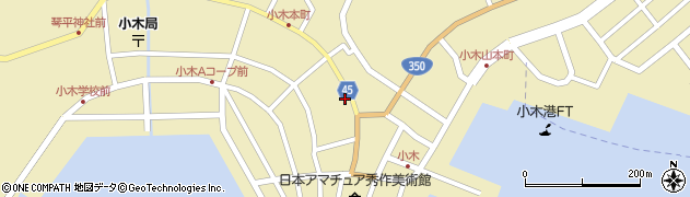 新潟県佐渡市小木町236周辺の地図