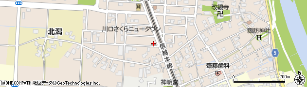 新潟県新潟市秋葉区川口2349周辺の地図