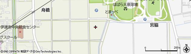 福島県伊達市保原町（太田中）周辺の地図