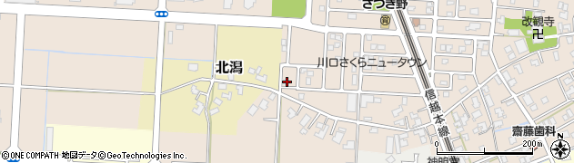 新潟県新潟市秋葉区川口2200周辺の地図