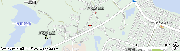 福島県相馬市新沼観音前周辺の地図
