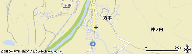 福島県伊達市霊山町泉原方事41周辺の地図