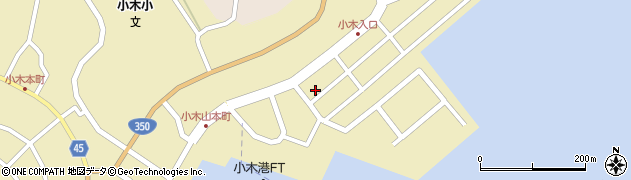 新潟県佐渡市小木町1966周辺の地図