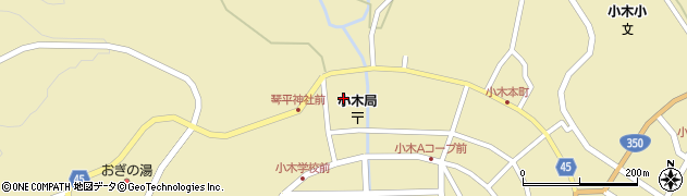 新潟県佐渡市小木町504周辺の地図