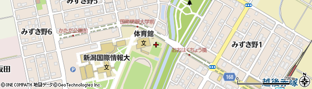 新潟県新潟市西区みずき野周辺の地図