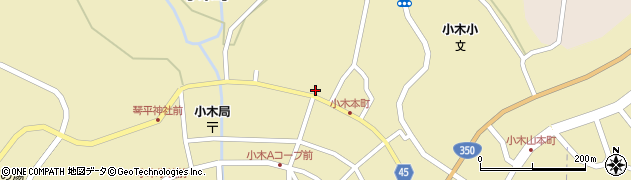 新潟県佐渡市小木町646周辺の地図
