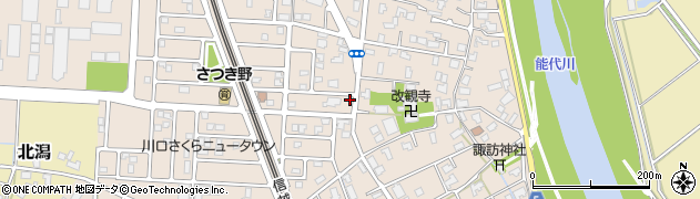 新潟県新潟市秋葉区川口384周辺の地図
