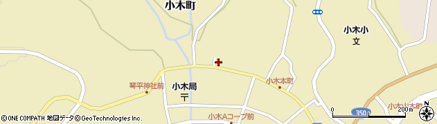新潟県佐渡市小木町628周辺の地図